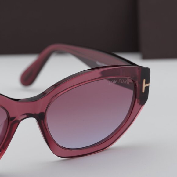 Tom Ford Penny FT1086 66Y Cat Eye Sunglasses – Pink/Pink